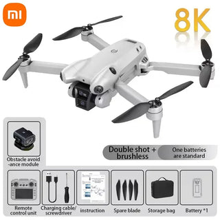 Xiaomi S101 Drone 8K Dual Camera Professinal 5G WiFi 120° Wide-angle ESC UAV With screen Obstacle Avoidance Quadcopter 20000M