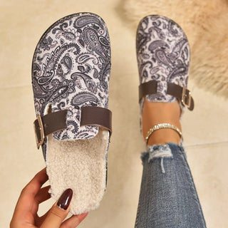 Women's Flats Plush Slippers