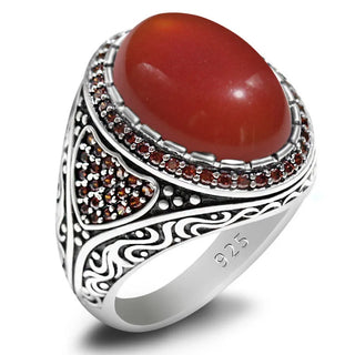 Handmade Antique Holiday Party Ring