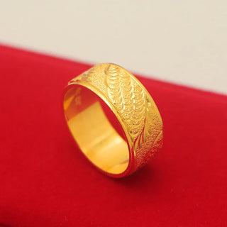 Dragon Pattern Shiny Head Ring