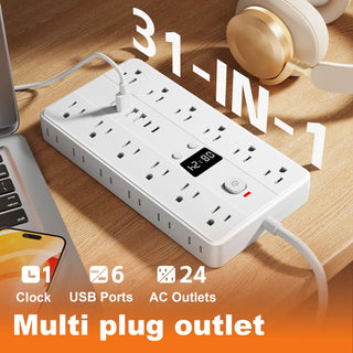 Multifunctional Three Sided Charging Socket