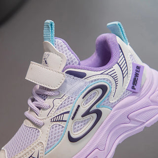 Autumn Children Sport Shoes Mesh Breathable Teenager Kid's Sneakers Boy's Girl's Running Shoes Trend Fashion Sport Shoes