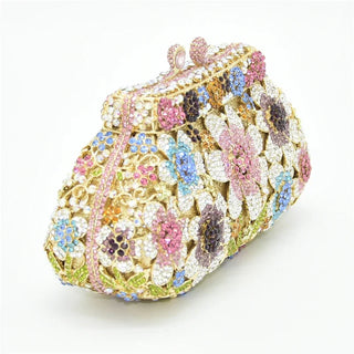 Luxury Handbags Crystal Clutch Purse