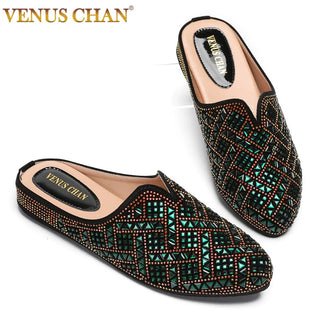 Poly Crystal Design Women's Slippers
