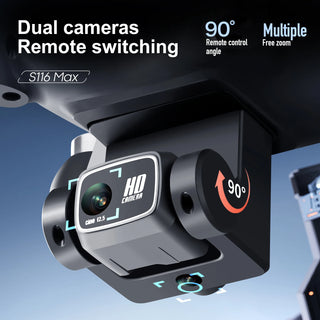 New S116 MAX Professional Screen-Controlled Drone HD Camera WIFI FPV Brushless Aerial photography Obstacle Avoidance Quadcopters