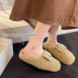 Women's Fleece Thermal Plush Slippers