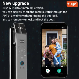 Camera Intercom Automatic Digital Door Lock