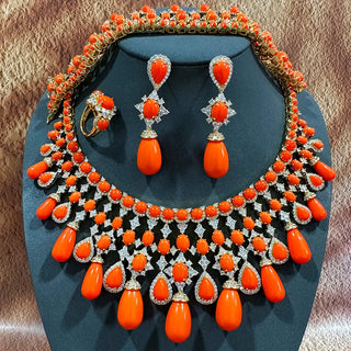 Gorgeous Luxury Torques Jewelry Set