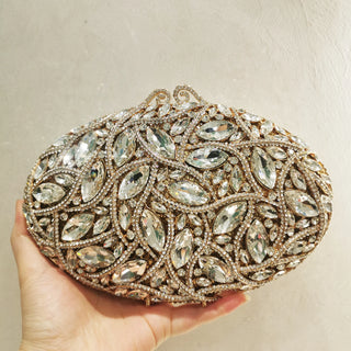 Luxury Crystal Evening Clutch Purse
