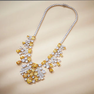 High Quality Big Gemstone Jewelry Set