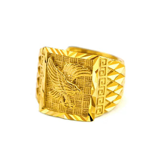 Luxury Eagle Adjustable Men's Ring
