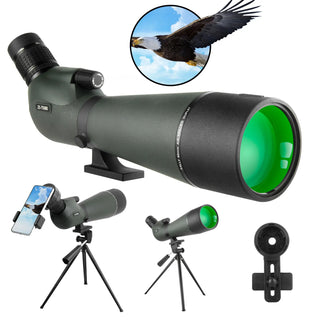 Large Field Powerful Zoom Monocular