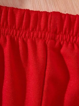 Girls Hooded 3-Piece Sweatshirt Suit