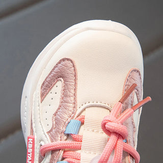 Winter Sport Shoes For Children PU Leather Waterproof Teenager Kid's Snow Boots Thick Warm Plush Warm Cotton Shoes For Boys Girl