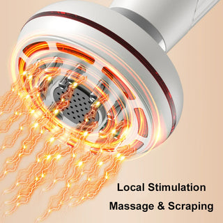 Powerful Gua Sha Massage Instrument Fat Burning, Slimming and Relaxation Frosted Massager Meridian Body Soothing Brush Microcurr