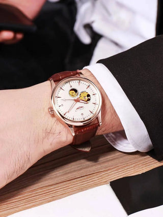 Elegant Mechanical Automatic Wristwatches
