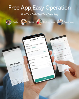 Smart Keyless Fingerprint Entry Door Lock