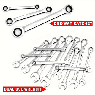 Automobile Maintenance Ratchet Wrench Set