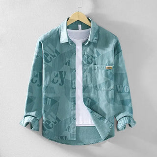 Versatile Cardigan Trendy Long-sleeve Shirt