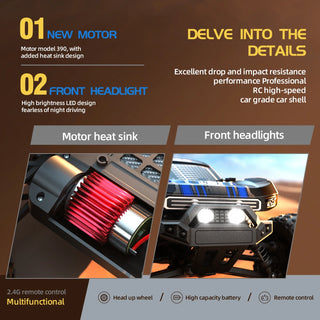 High Speed RC Monster Truck Toys