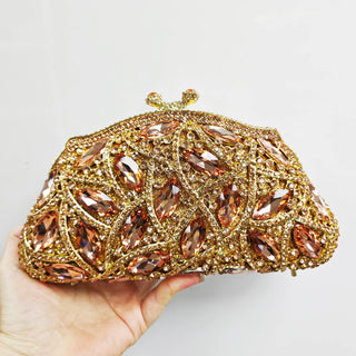 Evening Rhinestone Clutch Party Purse