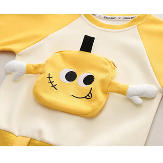 New Spring Autumn Baby Boys Clothes Suit Children Girls Fashion T-Shirt Pants 2Pcs/Sets Toddler Casual Costume Kids Tracksuits