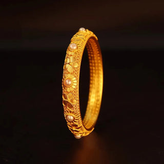 Ancient Real 24k Gold Bangles