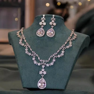 High Quality Luxury Zircon Jewelry Sets