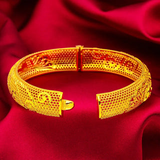 Daily Wearing 24K Gold Peacock Bracelet