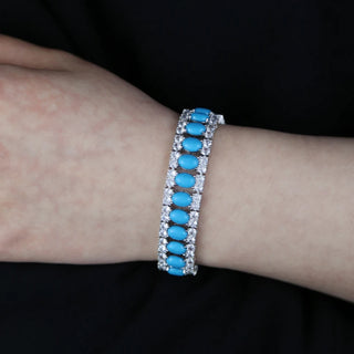 High Quality Geometric Oval Shaped Bracelets