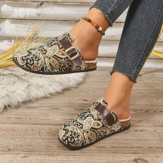 Women's Flats Plush Slippers