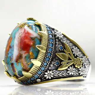 Luxury Natural Oyster Birthday Party Ring