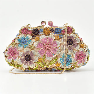 Luxury Handbags Crystal Clutch Purse