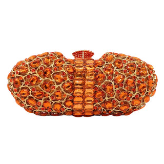 Evening Crystals Bridal Party Clutch Purse