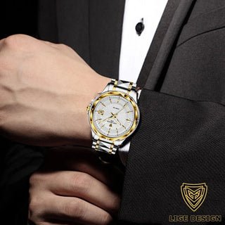 Luxury Automatic Mechanical Wristwatch
