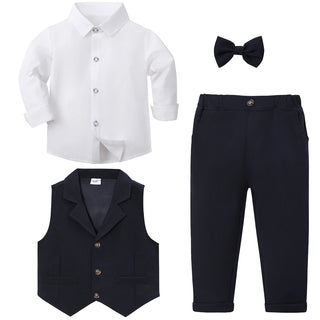 Toddler Boys Formal Tuxedo Suit