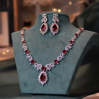 High Quality Luxury Zircon Jewelry Sets