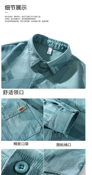 Versatile Cardigan Trendy Long-sleeve Shirt