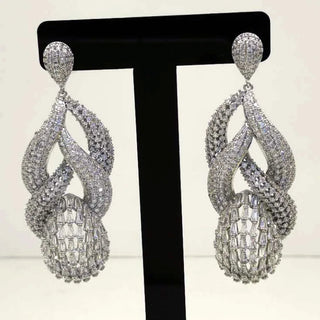 Luxury African Cross Dangle Earring