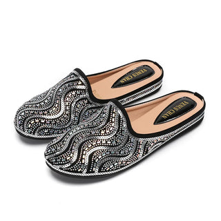 Luxury Italian Ladies  Decorated Slippers