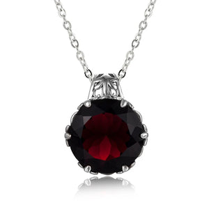 Aquamarine Vintage Gemstone Birthstone Pendant