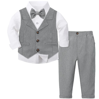 Toddler Boys Formal Tuxedo Suit