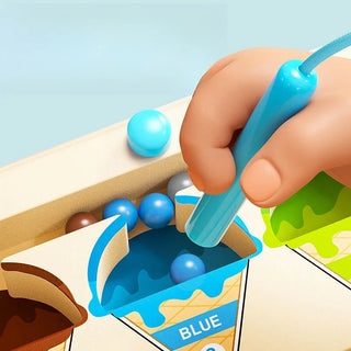 Magnetic Digital Bead Maze Toy