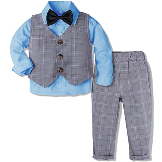 Toddler Boy Baptism Outfit Suit