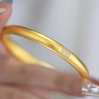 Classic Women Bride Zircon Bangles