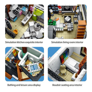 Modern Architecture Building Block Set