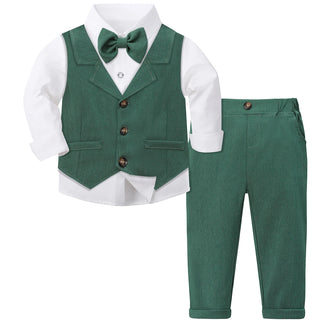 Toddler Boys Formal Tuxedo Suit