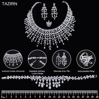 Luxury Arabic Wedding Jewelry Set