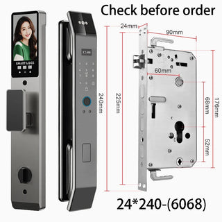 Camera Intercom Automatic Digital Door Lock