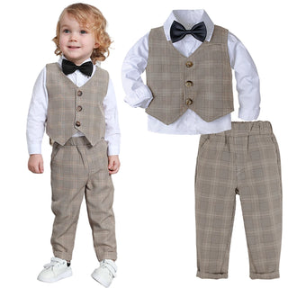 Toddler Boy Baptism Outfit Suit